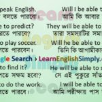 Sentence Making Will be able to